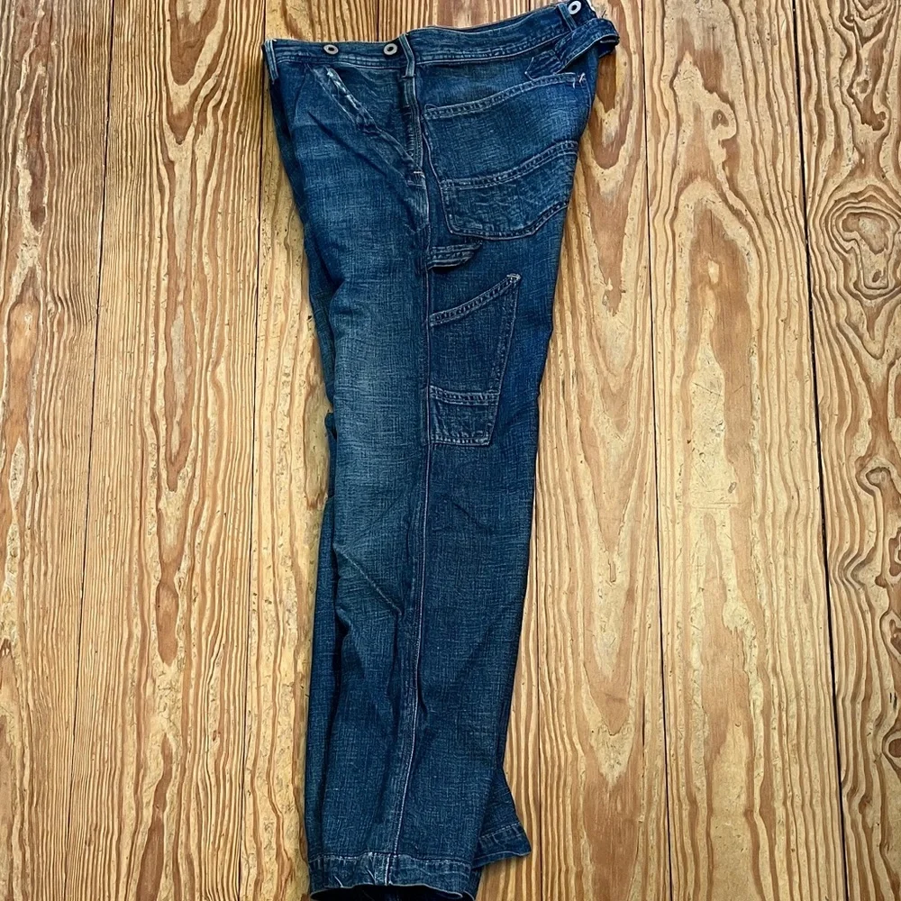 VTG RRL Japanese Selvage Carpenter Jeans Made in USA - Picture 6 of 8